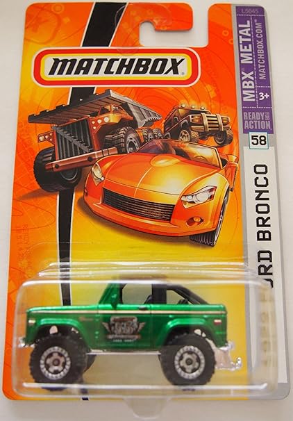 ford bronco matchbox car