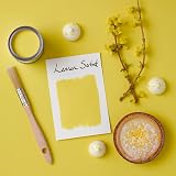 Rust-Oleum Kitchen Wall Paint Yellow Matt Lemon Sorbet Washable 2.5L view 4