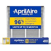 Genuine AprilAire 410 Replacement Filter for AprilAire Whole House Air Purifiers - MERV 11, Clean Air &amp; Dust, 16x25x4 Air Filter (Pack of 1)