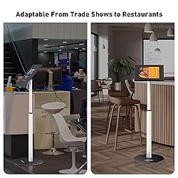 AboveTEK Anti Theft iPad Floor Stand, Robust