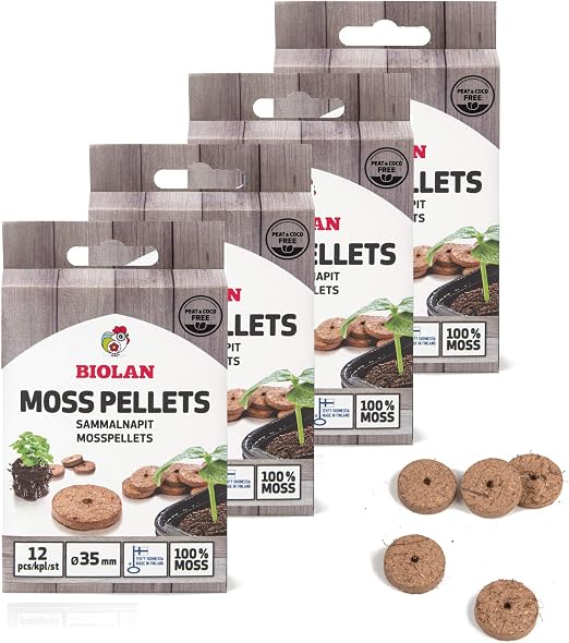Biolan – Pastillas para la germinación de Semillas respetuosas con ...