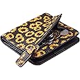 Toughergun Wallet Women Rfid Blocking Small Compact Bifold Luxury Leather Pocket Wallet Ladies Mini Purse with ID Window