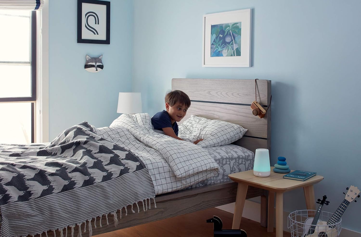 Hatch Rest+ Baby Sound Machine, Night Light, Time-to-Rise Plus Audio Monitor, White Noise Soother, Toddler Sleep Trainer, Kids Alarm Clock, Nightlight - - 