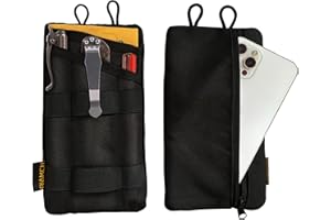 RIAMCH EDC Pouch Pocket Organizer, Belt Pouches for Men Women, Tool Pouch Waist Pack Water Resistant for Hiking, Outdoors