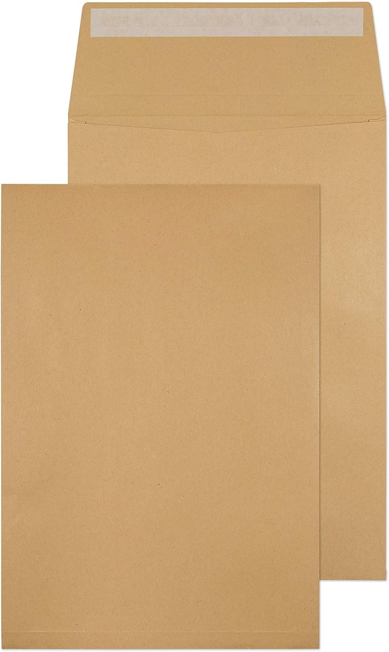 Blake Purely Packaging C4 324 x 229 x 25 mm 130gsm Gusset Peel & Seal Envelopes