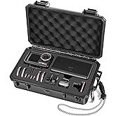 STARTRC PHOTO Portable Hard Waterproof Case for DJI Osmo Action 5 pro/4/3,Stores 2 Batteries/MIC/Charging Hub/SD Card and Other Camera Accessories