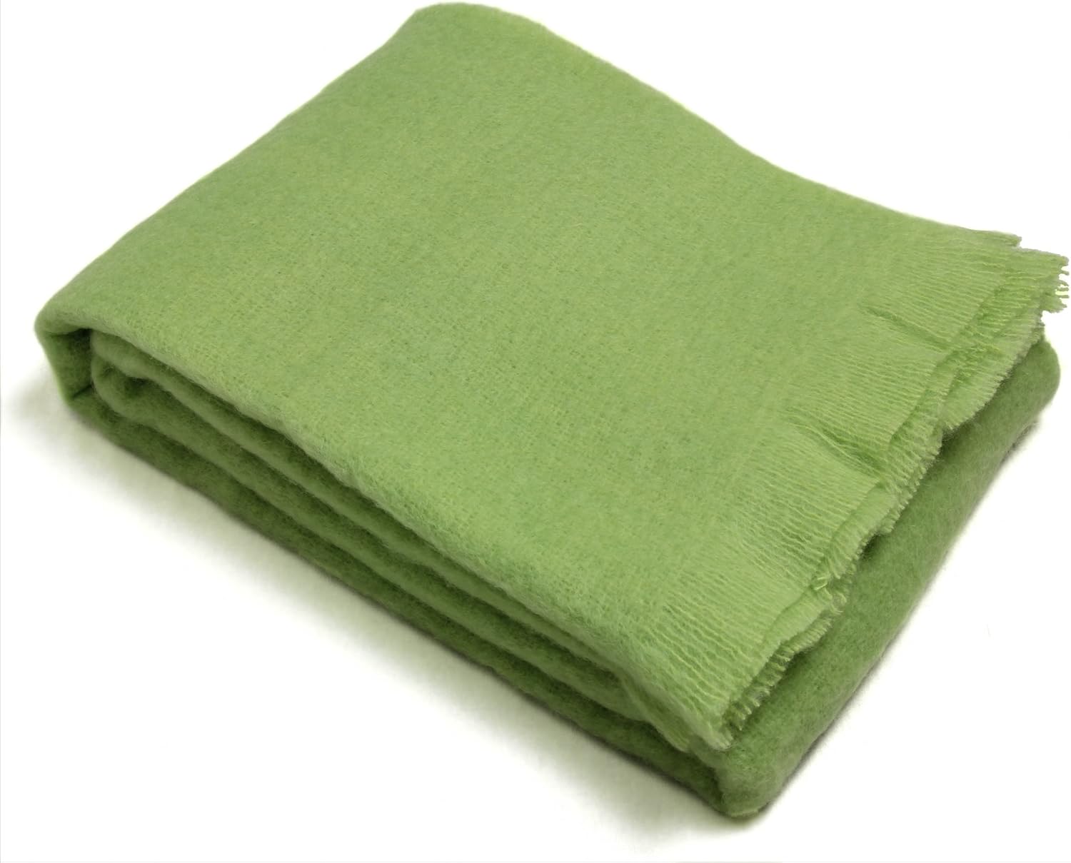 Cape Mohair Mohair Throw Blanket by (Moss Green) Home & Kitchen