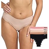 BCBGMAXAZRIA womens 5-pack Seamless Thong Underwear