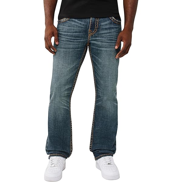 True Religion Men's Rocco Single Needle Jean 32” – Skinny Fit