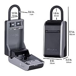 Master Lock Large Key Lock Box with Code, Key Safe