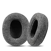 Jomwag Skin-Friendly Cotton Replacement Earpads for Sony WH-XB910N, Skin-Friendly Cotton Ear Pads Cushions with High-Density Noise Isolation Foam, Keep Warm (Dark Gray)