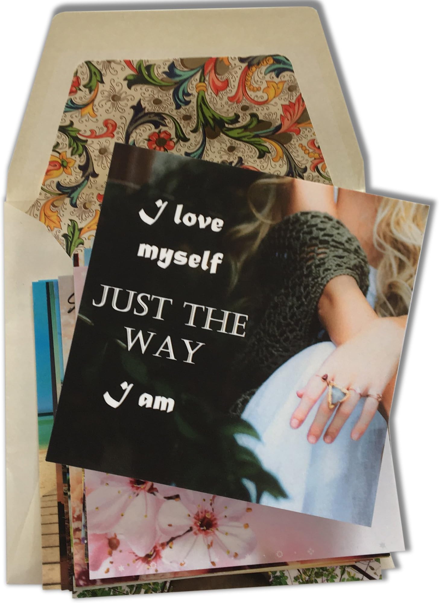 Inspirational Cards to Improve Mood, Morale and Motivation – 18 Inspirational Quote Cards with Envelope