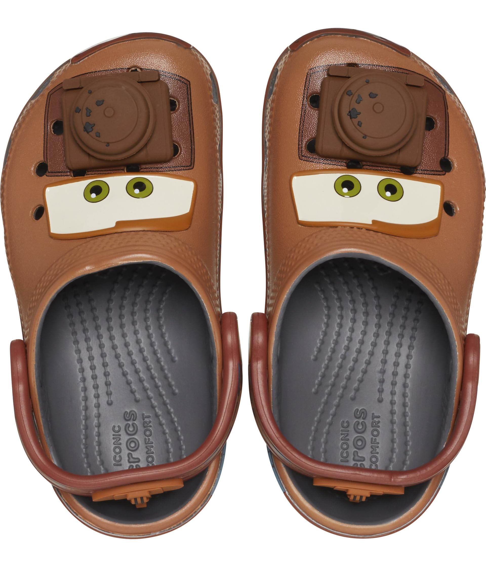 Crocs Unisex-Child Disney Cars Mater Classic Clogs, Cars Mater