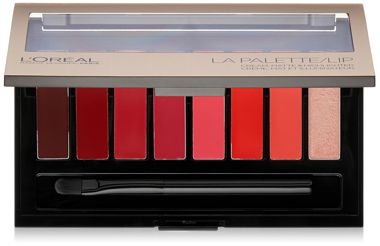 L'Oreal Paris Cosmetics Colour Riche Red La Lipstick Palette, 0.14 Ounce