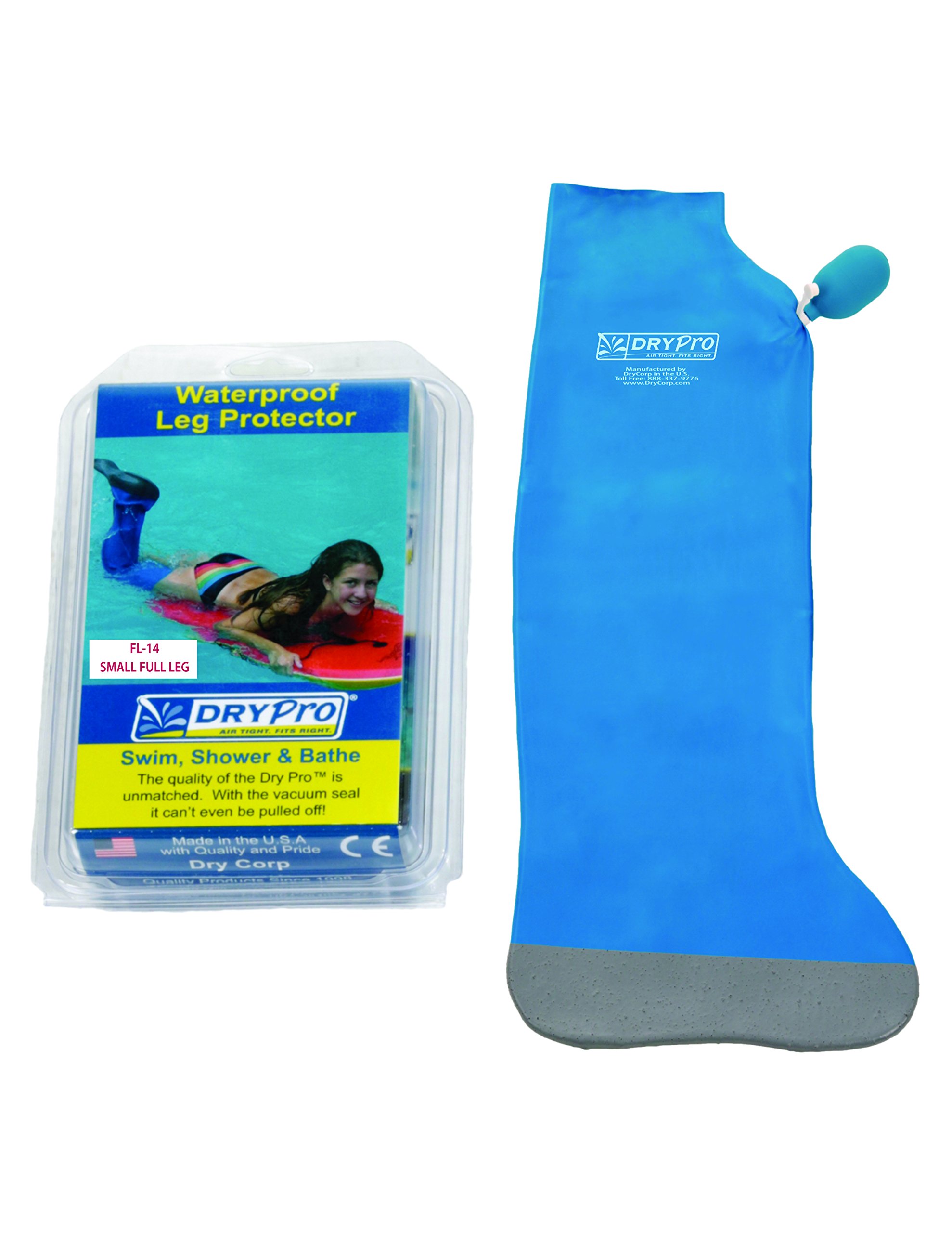 DryPro Waterproof Full Leg Cast Cover, Medium Health