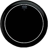 Remo ES1620-PS 20-Inch Ebony Pinstripe Bass Drum Head