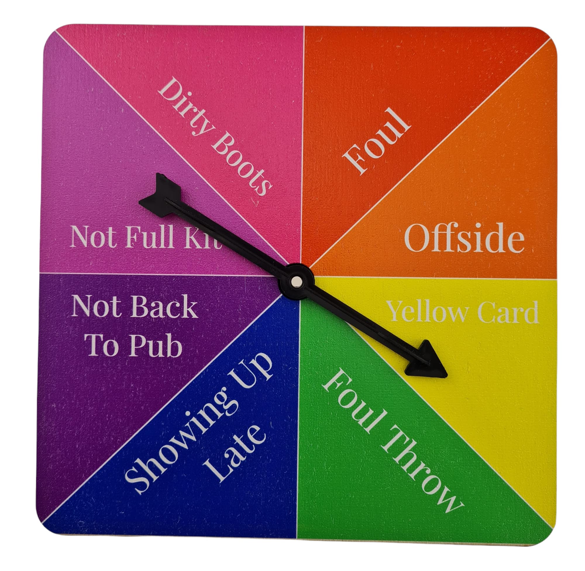 Pirantin Football Fines Spinning Decider Game Grassroots Football Fines