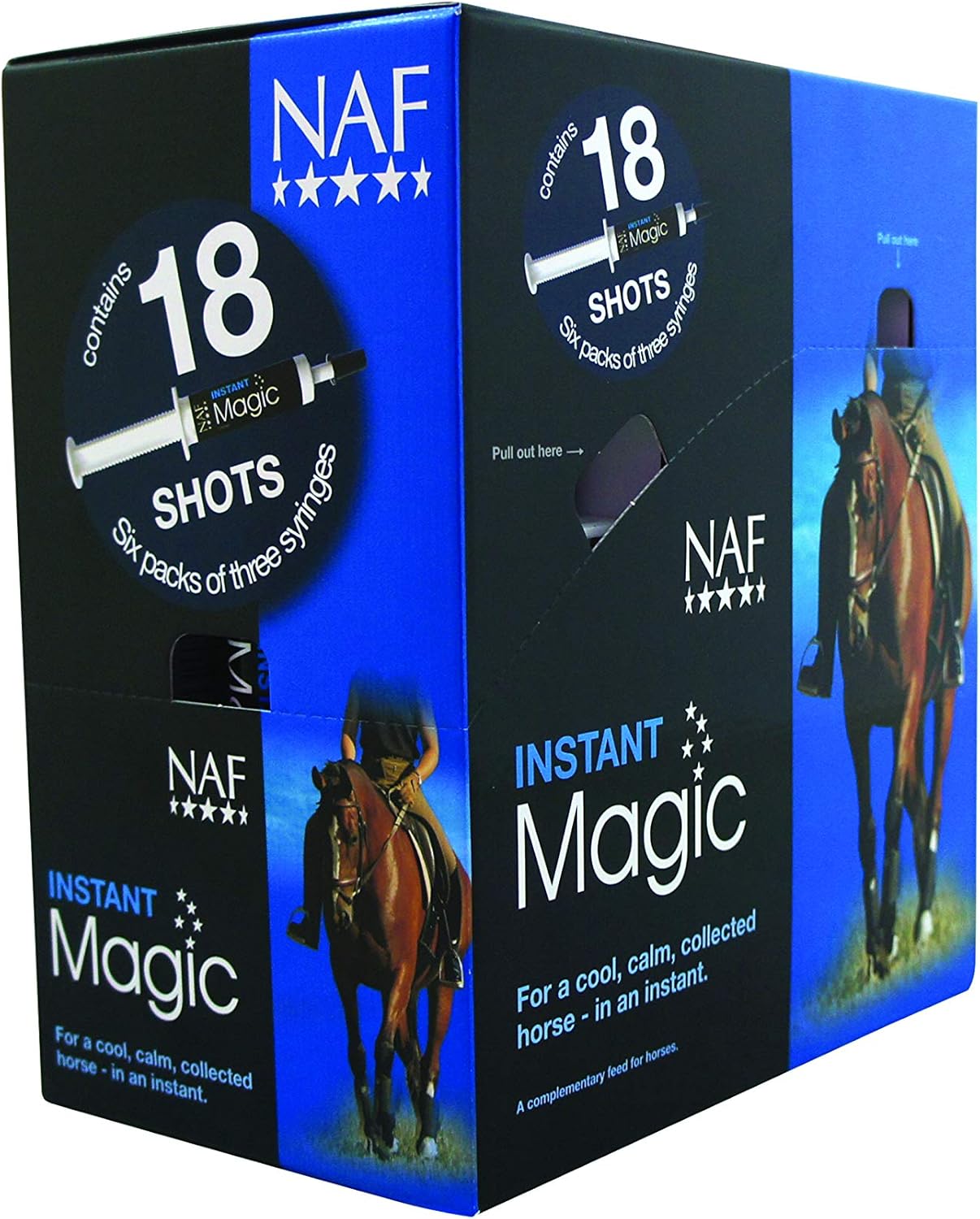 NAF Instant Magic Box, clear, 18 count (Pack of 1)
