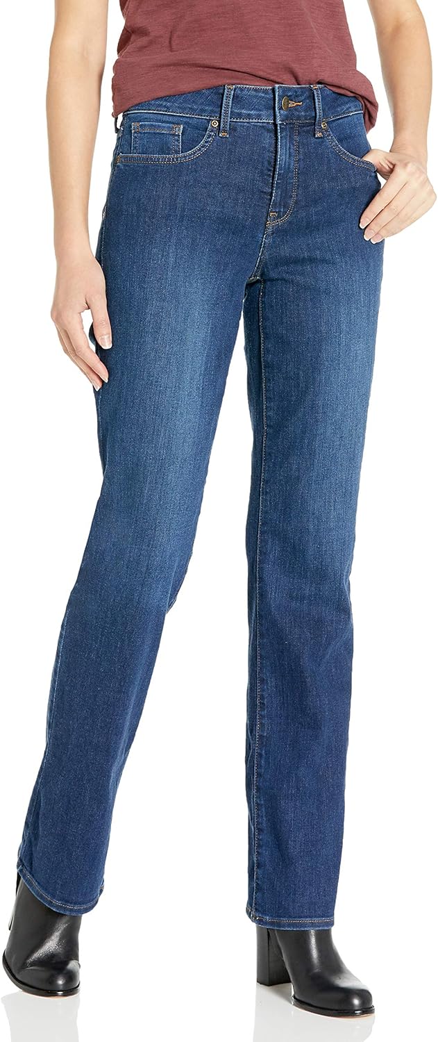 NYDJ Women's Marilyn Straight Leg Denim Jeans at  Women's Jeans store