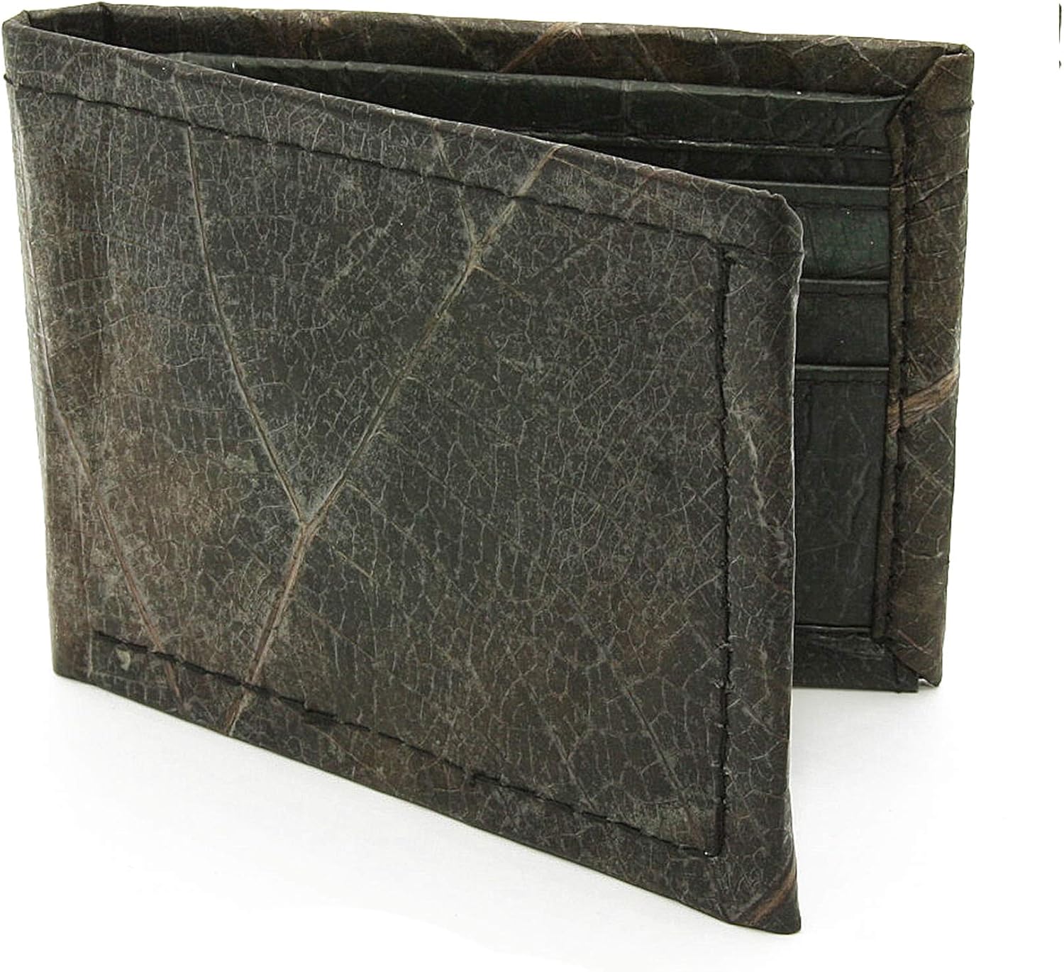 ECOMONKEY® Geldbörse vegan für Herren & Damen   klein & ohne Münzfach   veganes Leder ...