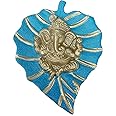 Craft Trade Wall Decor for Bedroom - Living Room Metal Wall Hanging Show Pieces for Home Decor - Vastu Items for Home for Good Luck - 7.5x6 Inches - Blue