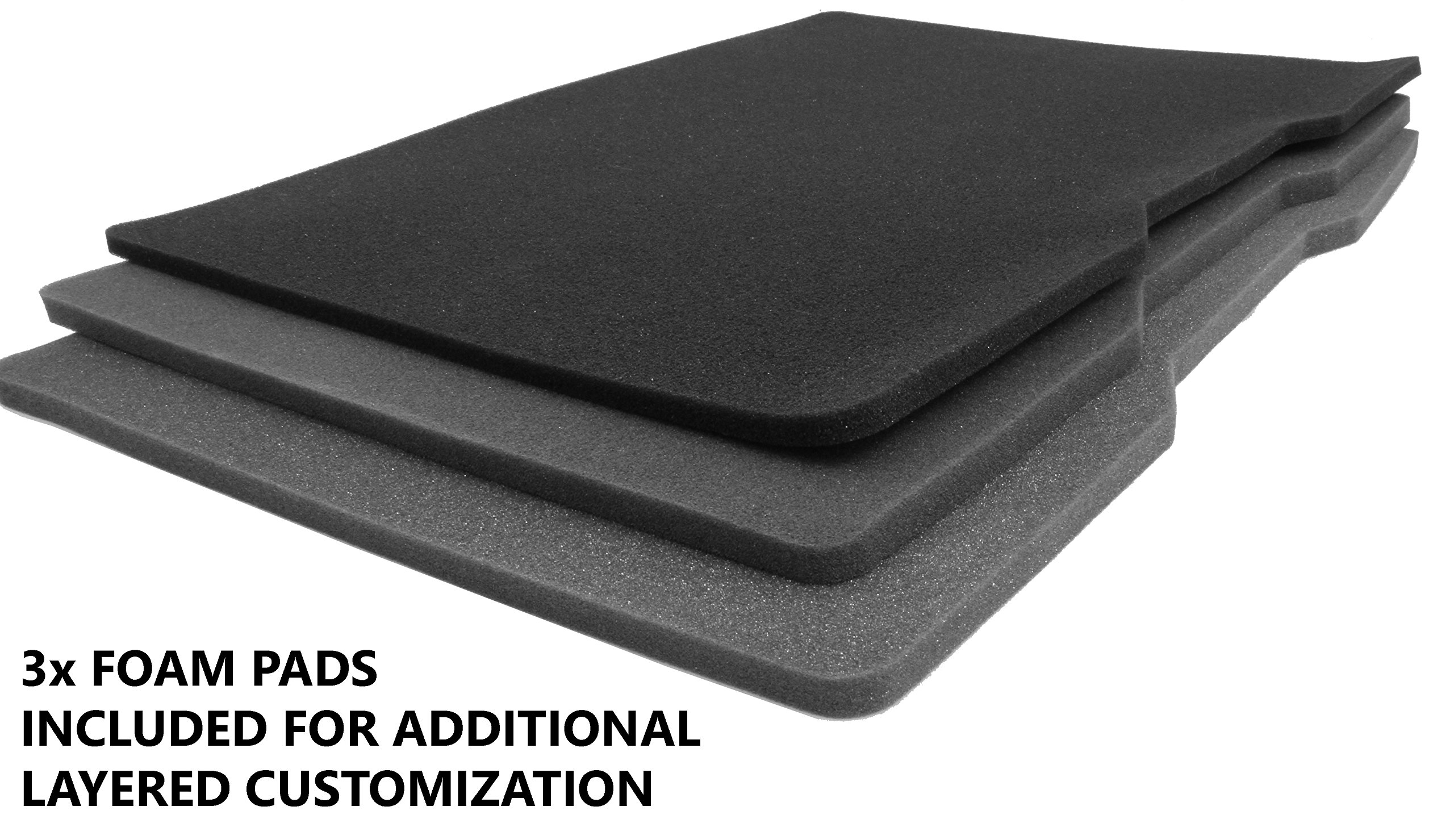 Casematix Waterproof Laptop Hard Case for 15 17 inch Gaming Laptops