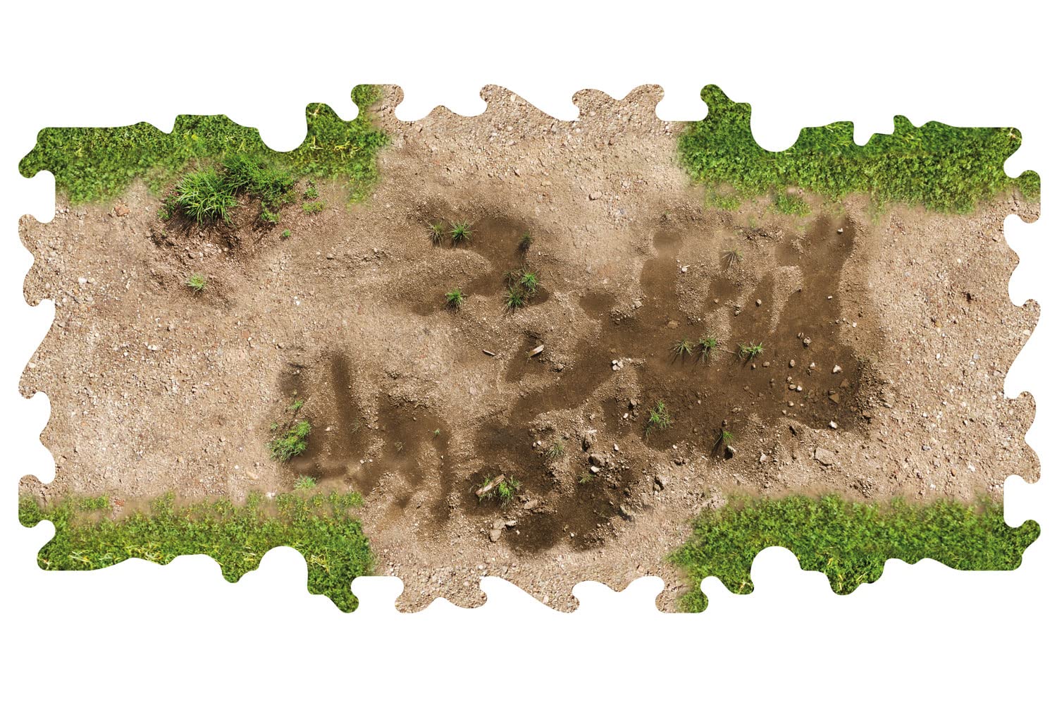Toyswd CRAWLER PARK 2 X CROSSING WITH PUDDLE OF WATER FOR 1/24 RC CRAWLER
