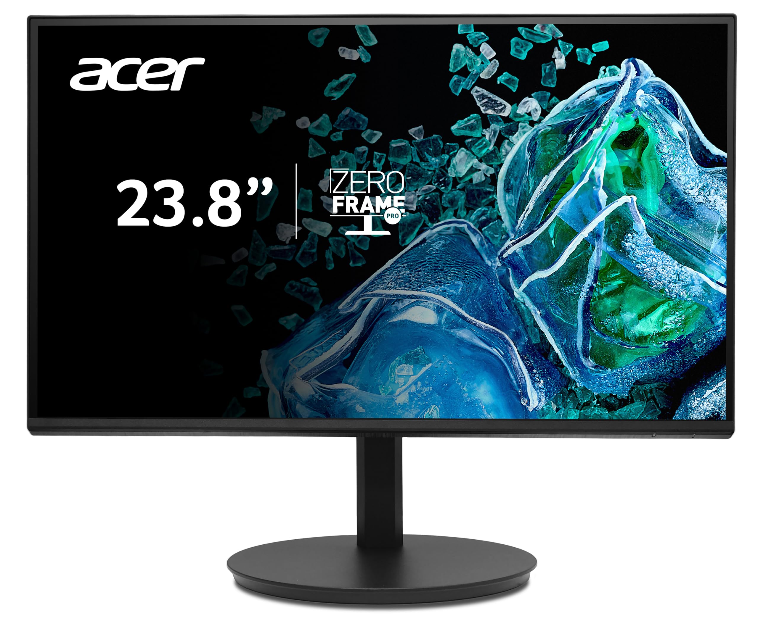 acer CB242Y G Monitor 23,8 Zoll (60 cm Bildschirm) Full HD, IPS, 120Hz HDMI/DP, 75Hz VGA, 1ms(VRB), HDMI 1.4, VGA, höhenverstellbar, drehbar, AdaptiveSync