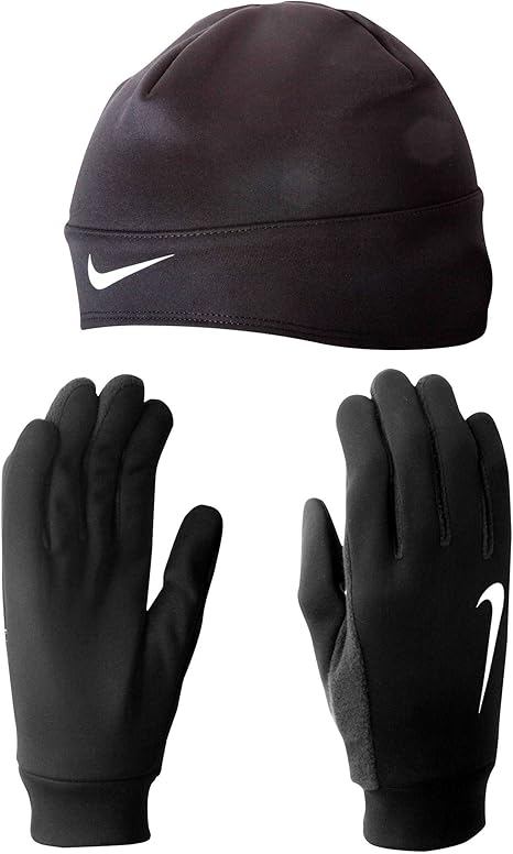 nike gloves and hat