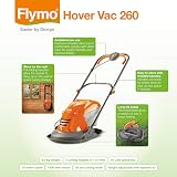 Flymo Hover Vac 260 Electric Hover Lawn Mower 1400 W 26 cm Cutting Width view 7