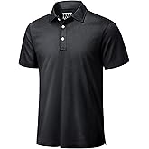 TACVASEN Mens Golf Shirt Dry Fit Mens Polo Shirts Short Sleeve Performance Golf Polos for Men with Collar Work Shirts