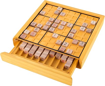 wooden sudoku