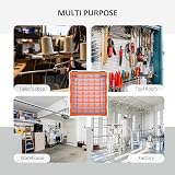 DURHAND 60-Drawer Wall Mount Parts Organizer Cabinet Garage Transparent Drawers view 7