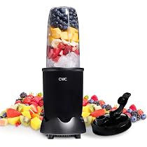 Amazon.com: COOK WITH COLOR Personal Power Blender 600W, 24oz ...