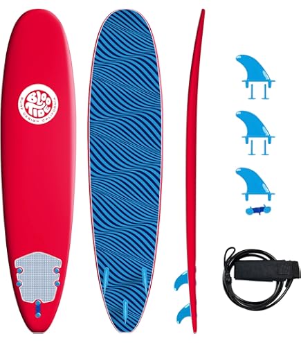 Amazon.com : Billabong x CONTOUR SURF Aero 7ft Soft Top Foam