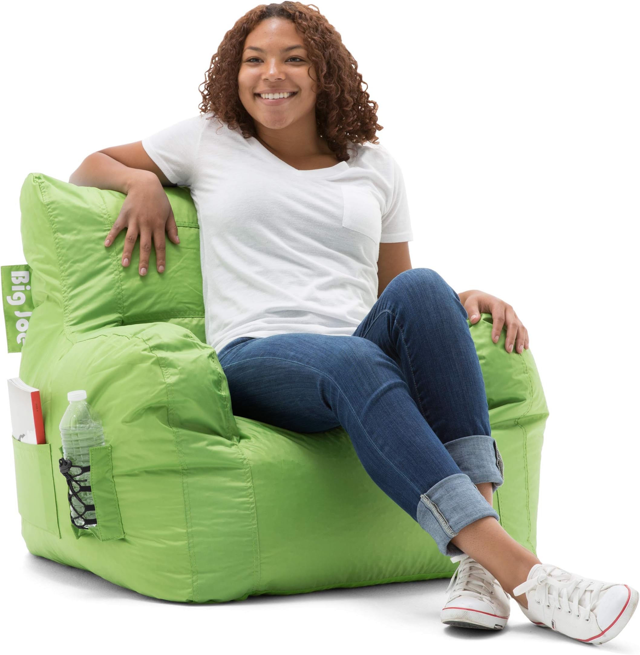 Give Your Room a Modern Yet Still Cozy Touch with This Bean Bag Chair (Lime)
