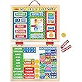 Melissa & Doug My First Daily Magnetic Calendar Developmental Toy Magnetic Activities 3+ Gift for Boy or Girl