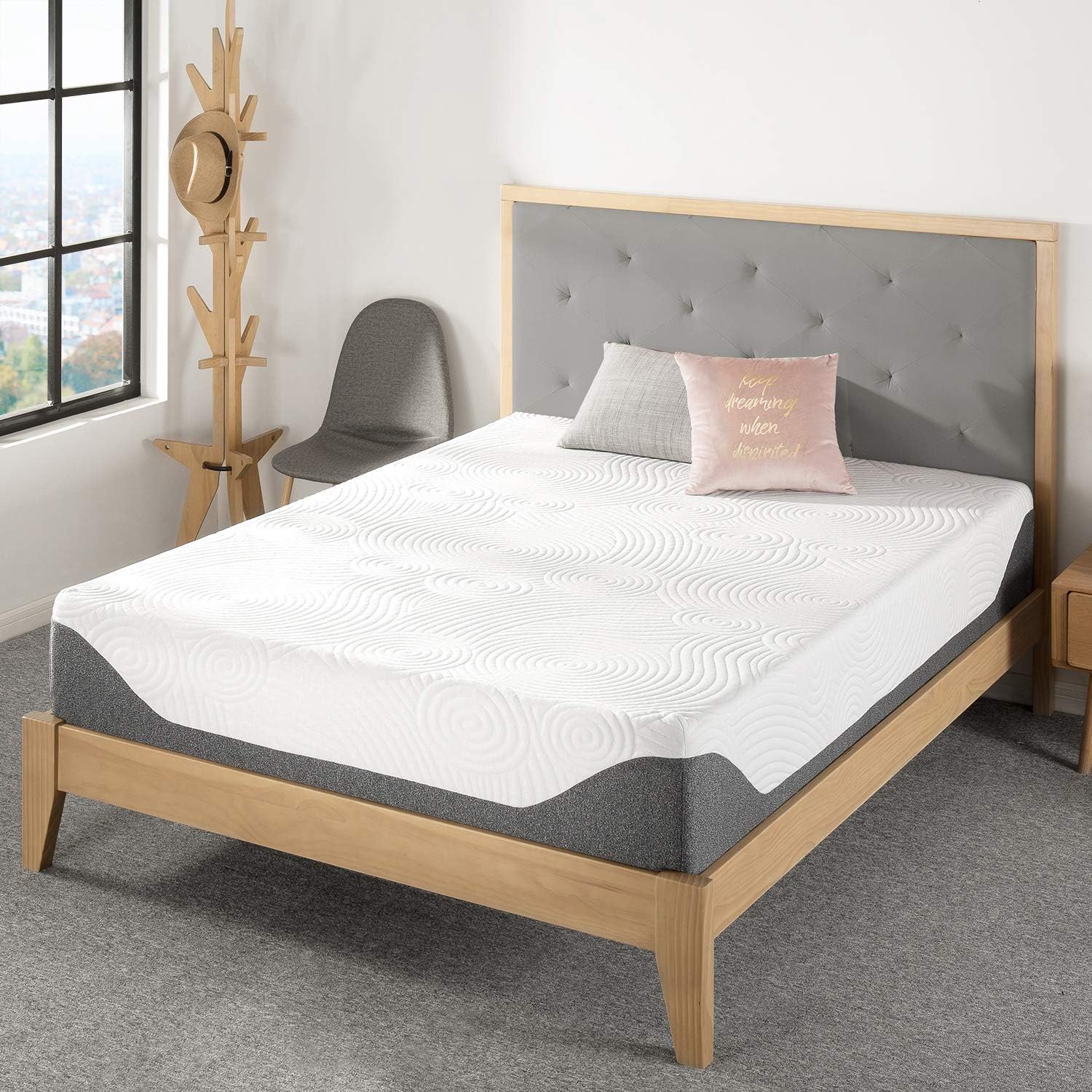 Best Price Mattress 12 Inch Premium Memory Foam Mattress, Pressure Relieving, Bed-in-a-Box, CertiPUR-US Certified, Full (FMS-S12F)