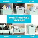 Niftii 5-Pack Plastic Storage Baskets with Handles 3.9L 17x25x11cm view 7