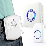 Anpress 7 Color Lights Flash + Music Doorbell, Wireless