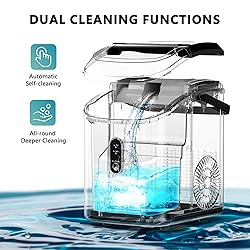 EUHOMY Nugget Ice Maker Countertop with