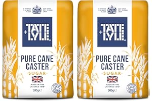Tate & Lyle Fairtrade Caster Sugar (500g) - Pack of 2