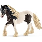Schleich Farm World, Realistic Horse Toys for Girls and Boys, Tinker Stallion Toy Figurine, Ages 3+