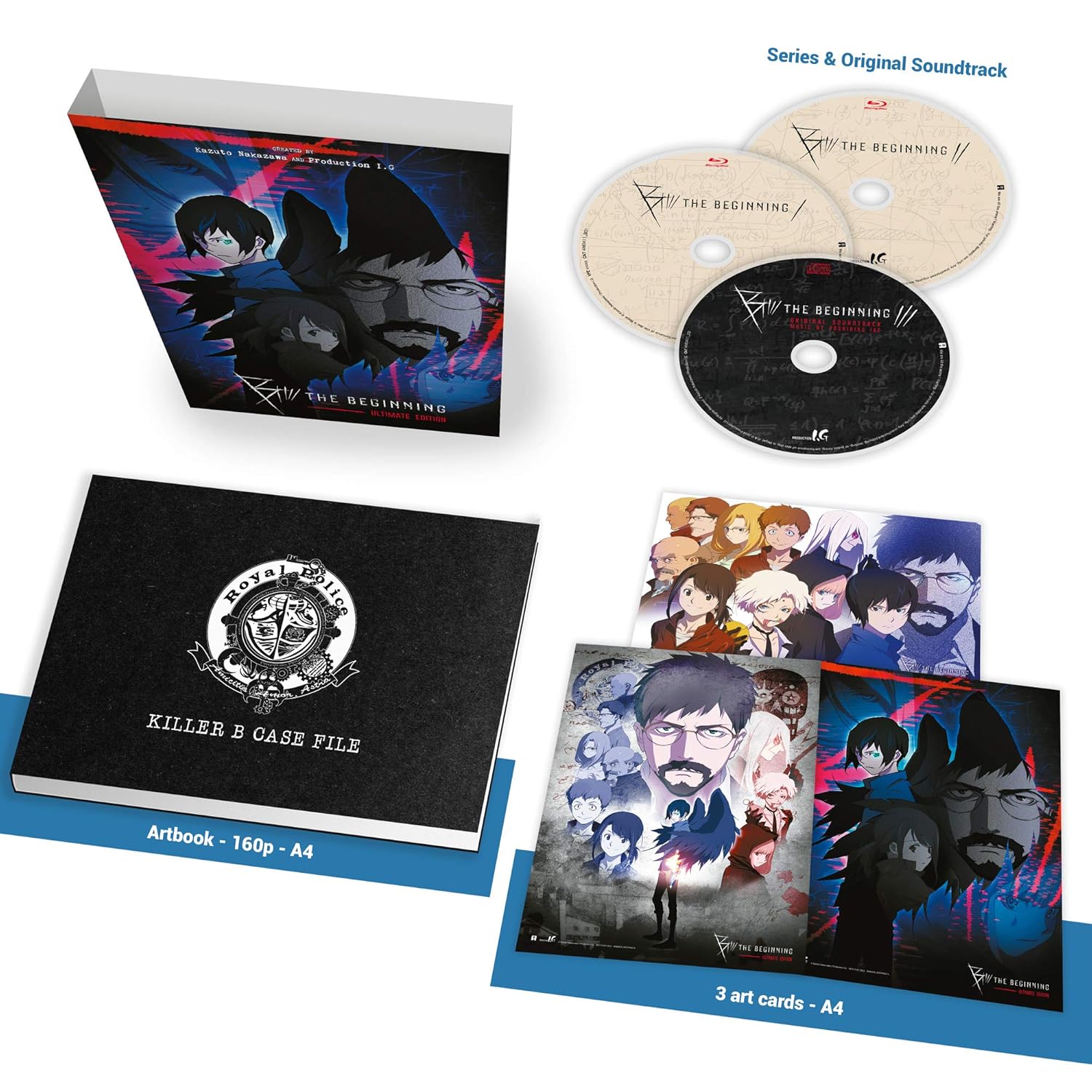 B The Beginning Ultimate Edition Reino Unido Blu Ray Amazon Es Kazuto Nakazawa Cine Y Series Tv