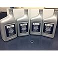 Subaur Genuine Automatic Transmission Fluid - 4 quarts SOA427V1500 with gasket 11126AA000
