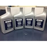 Subaru Genuine Automatic Transmission Fluid - 4 quarts SOA427V1500 with Gasket 11126AA000