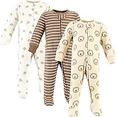 Hudson Baby Unisex Baby Cotton Sleep and Play