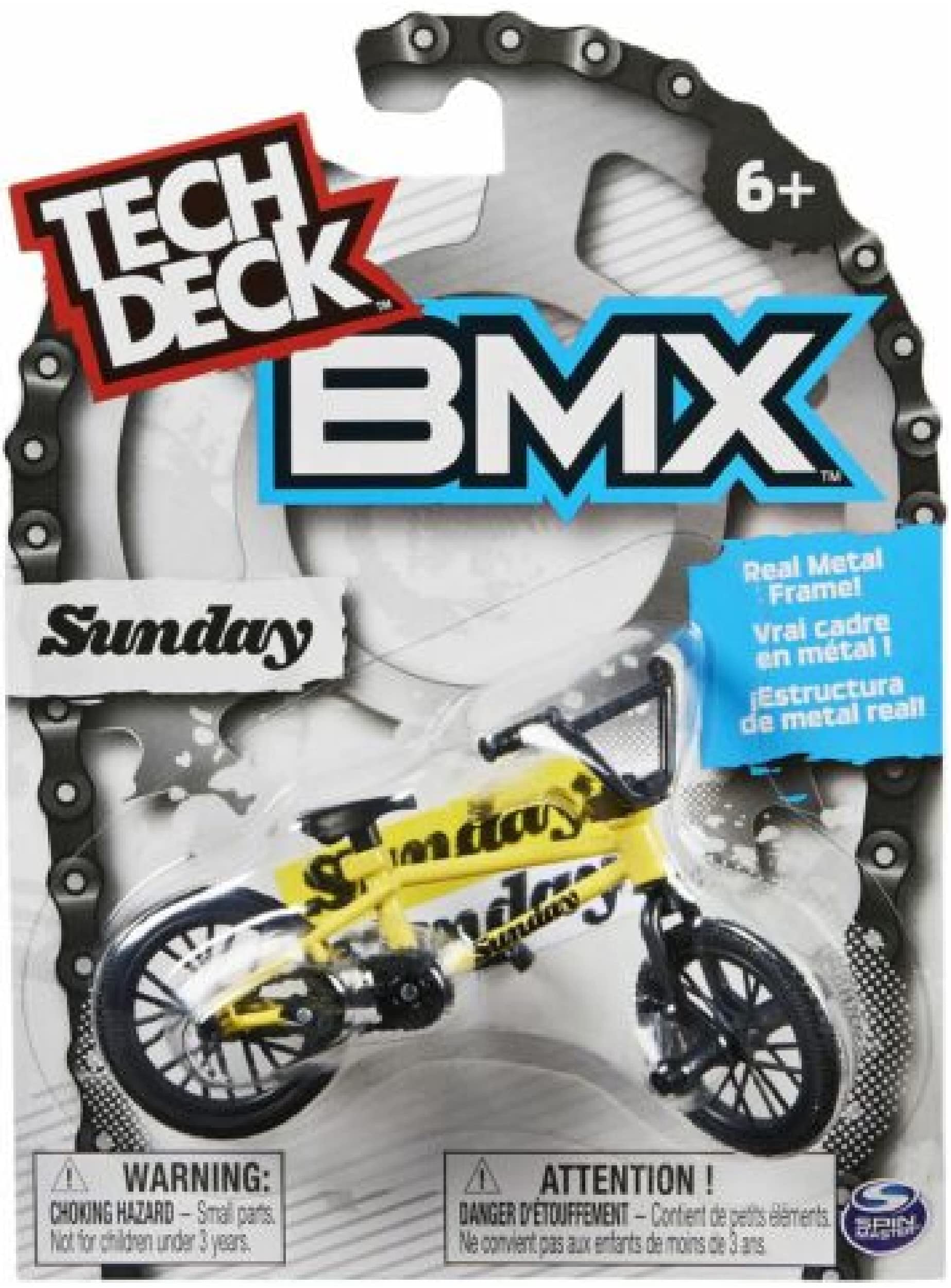Matty's Toy Stop Tech Deck BMX Complete Gift Set Bundle Storage Bag - 4 Pack (Assorted Series)