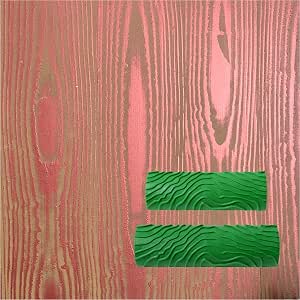 Nichiyo Wood Graining Tool Set – 3 Rubber Paint Tools For DIY Wood Grain Effects On Walls, Floors & More