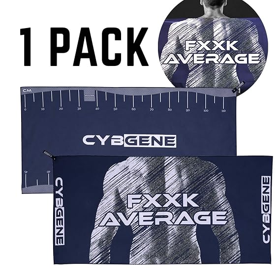 CybGene Sporthandtuch, Mikrofaser Handtuch,Fitnessstudio Handtuch, sporthandtücher, schnell trocknend, kompakt, Ultraleicht, 